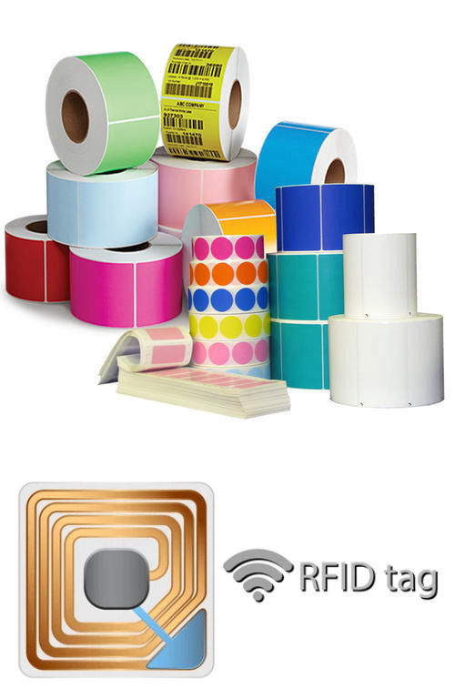 Barcode-Consumable-labels-sticker-avery-color labels